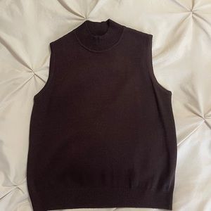 St John Slightly Used Brown Knit Top